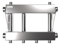 Модульный коллектор GIDRUSS из нерж.стали MKSS-250-2х32 (до 250кВт, G2", 2 контура G 11/4")