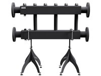 Модульный коллектор GIDRUSS МК-400-3х32 (до 400кВт, фл.Ду65", 3 контура G1 1/4")