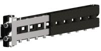 Балансировочный коллектор GIDRUSS BMSS-80-6D.EPP (до 80кВт, G 1 1/4", 5=1" + 1=1 1/4"), в изоляции