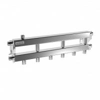 Модульный коллектор GIDRUSS из нерж.стали MKSS-40-4D (до 40кВт, G 3/4", 3+1 контура G 3/4")