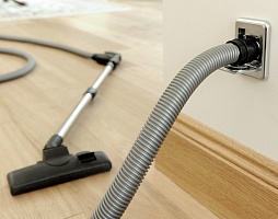 Монтаж центрального пылесоса