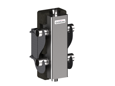 Гидравлический разделитель из нерж. стали в термоизоляции GRSS-60-25.EPP (до 60кВт, G 1")