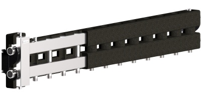 Балансировочный коллектор GIDRUSS BMSS-80-7D.EPP (до 80кВт, G 1 1/4", 6=1" + 1=1 1/4"), в изоляции