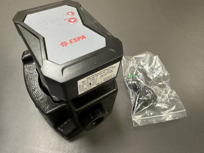 Насос энергосберегающий циркуляционный Espa RE1-S 32-60-180 (3,5м3/ч; 6м; 4.5-38Вт), без гаек