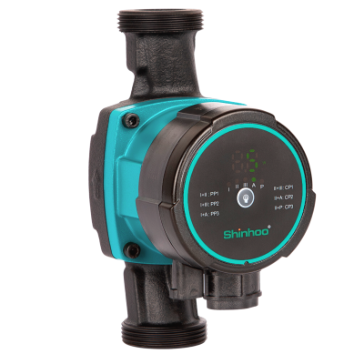 Насос циркуляционный энергосберегающий Shinhoo MASTER S 25-7,5 180мм 230V 5-60Вт (с гайками)