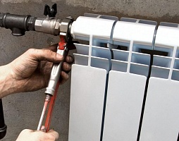 Установка радиаторов